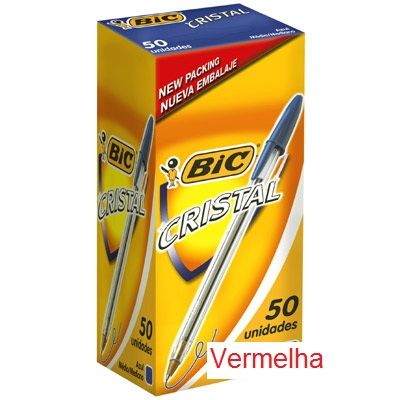 CANETA BIC VERMELHA